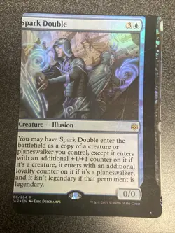 Spark Double MTG War of the Spark NFC Foil Miscut/Misprint - Image 1