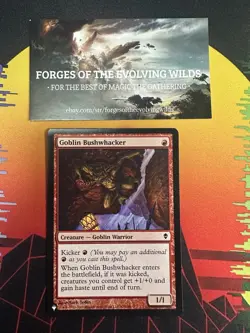 Goblin Bushwhacker The List from Goblin Storm Secret Lair - Image 1
