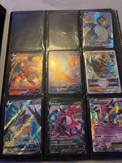 pokemon binder collection (Found my old binder from around 2020) - Image 1