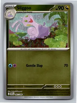 Sliggoo 067/086 Common Chaos Rising Pokemon Reverse Holo Near Mint - Image 1