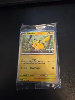 Pikachu - (Holiday Calendar) 025/165 Miscellaneous Cards & Products Holo - Image 1