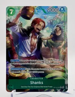 Shanks (Alternate Art) OP14-027 The Azure Sea's Seven Foil One Piece Alt - Image 1
