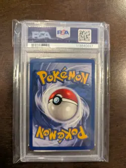 1999 Pokemon TCG Scyther Holo Rare 1st Edition Jungle Card 10/64 - PSA 7 - Image 2