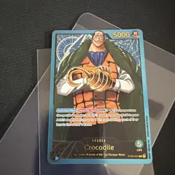 One Piece TCG: Premium Leader Collection ST03-001 Crocodile (Alt Art) - MINT - Image 1