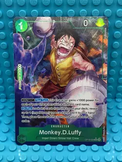 One Piece Monkey D Luffy OP16-034 Alternate Art Time of Battle - Image 1