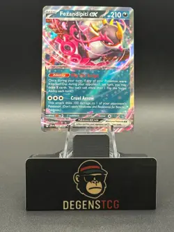 Fezandipiti EX 038/064 Holofoil Pokemon Trading Card Game - Image 1