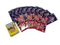 One Piece TCG OP-16, OP-14 Eb04, DP-10 Sleeved Blister Pack Lot of 15 - Image 1