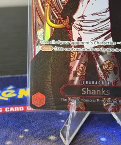 One Piece Shanks OP09-004 SP Silver 3rd Anniversary Carrying On His Will English - Image 4