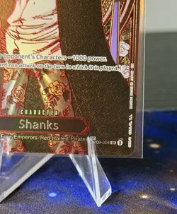 One Piece Shanks OP09-004 SP Silver 3rd Anniversary Carrying On His Will English - Image 5