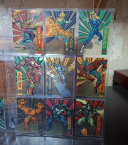 1994 Marvel Universe Series Suspended Animation Complete Set x 10 Good Con - Image 4