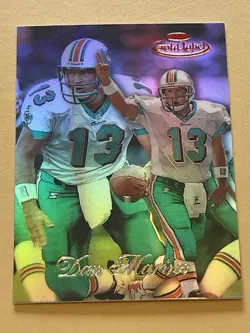 1998 TOPPS - GOLD LABEL - DAN MARINO # 30 RED LABEL - CARD # 005/025 - Image 4