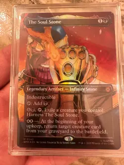 The Soul Stone (Borderless) Marvel's Spider-Man Foil - Image 2