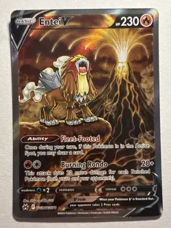 Entei V GG36/GG70 Crown Zenith: Galarian Gallery Alternate Art NM - Image 1