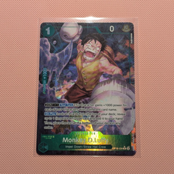 Bandai One Piece Card Game Monkey D. Luffy OP16-034 SR Alt Art Foil EN - Image 1