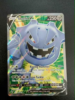 Steelix V - 176/185 - Vivid Voltage - Sword & Shield - Full Art - UltraRare - NM - Image 1
