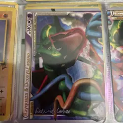 Pokemon TCG Rayquaza & Deoxys LEGEND (Both Halves) Undaunted 89+90/90 Holo Rare - Image 2