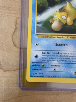 Misty's Psyduck [W Stamped] Promo WoTC Promo 054/132 LP - Image 5