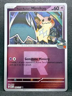 Team Rocket's Mimikyu - (Team Rocket) Reverse Holo: Ascended Heroes 097/217 NM - Image 1