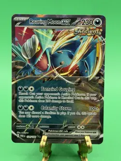Roaring Moon ex Holo Double Rare Card 124/182 NM - Image 1