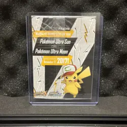 Pokemon Limited Rare "I Choose You" SEALED Ashs's Pikachu TCG 2017 Promo Card - Image 2