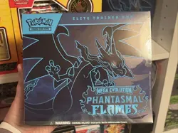 Pokemon TCG: Mega Evolution – Phantasmal Flames Elite Trainer Box (ETB) – - Image 1