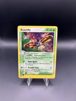 Pokemon TCG Beautifly EX Ruby and Sapphire Holo Card 2/109 Rare - LP+ - Image 1