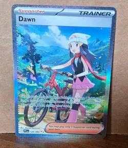 2025 Pokemon Dawn 129/094 Me02: Phantasmal Flames Rare SIR NM - Image 1