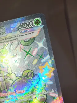 Espathra ex 214/091 Full Art Shiny Paldean Fates Pokemon TCG - Image 4