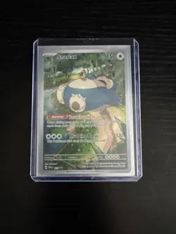Pokemon TCG Snorlax 051 SV Scarlet & Violet Black Star 151 Promo NM - Image 1