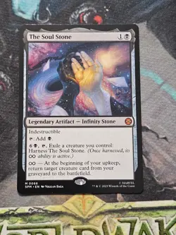 MTG The Soul Stone, NM-Mint, English Marvel's Spider-Man Mythic M 0066 - Image 1