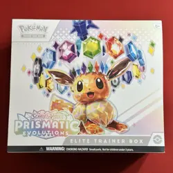 Pokemon Scarlet and Violet Prismatic Evolutions ETB Elite Trainer Box Sealed!! b - Image 1
