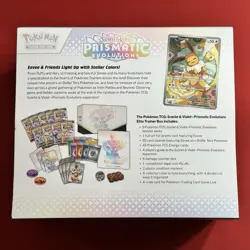 Pokemon Scarlet and Violet Prismatic Evolutions ETB Elite Trainer Box Sealed!! b - Image 3