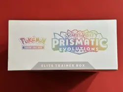 Pokemon Scarlet and Violet Prismatic Evolutions ETB Elite Trainer Box Sealed!! b - Image 5