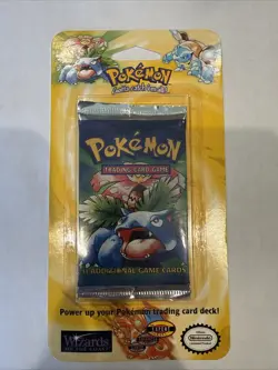 Pokemon Sealed Blister Pack 1999 Venusaur HEAVY - Image 1