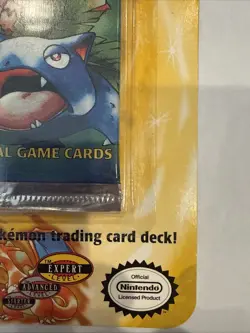 Pokemon Sealed Blister Pack 1999 Venusaur HEAVY - Image 5