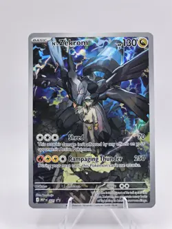 Pokemon TCG: N's Zekrom Promo Holo Full Art MFP 031 Basic - Image 1