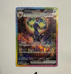2025 POKEMON TCG EN PRISMATIC EVOLUTIONS #161/131 UMBREON EX SIR FA HOLO - Image 1