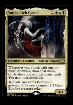 Varina, Lich Queen 291 R Double Masters 2022 - Image 1