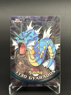 2000 Topps Pokemon TV Animation Edition Series 3 Holo Foil #130 Gyarados - Image 1