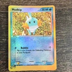 The Pokemon Company Mudkip Ruby and Sapphire 59/109 Reverse Holo 2003 - Image 1
