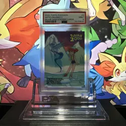2000 Topps Pokemon Articuno Misty Movie 2000 Sticker Cards PSA 9 MINT! - POP 15! - Image 1
