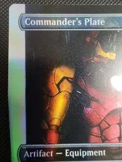 Commander's Plate (1733) (Rainbow Foil) Secret Lair Drop Foil - Image 2