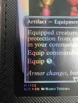 Commander's Plate (1733) (Rainbow Foil) Secret Lair Drop Foil - Image 4