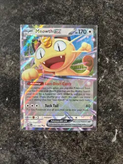 Meowth ex 062/088 - 2026 Perfect Order Double Rare Holo - Pokemon Card NM/MINT - Image 1
