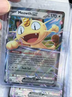 2026 Pokemon Perfect Order Meowth ex Double Rare #062/088 - Lot of 4 - Image 3