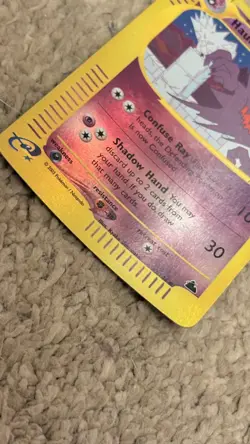 Pokemon TCG Haunter Card Skyridge 63/144 Reverse Holo 2003 Nintendo - Image 3