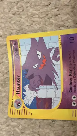 Pokemon TCG Haunter Card Skyridge 63/144 Reverse Holo 2003 Nintendo - Image 5