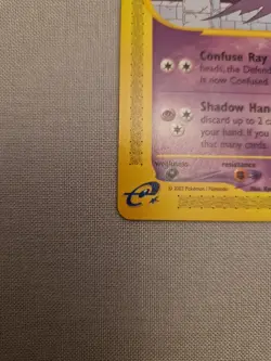 Pokemon TCG Haunter Card 63/144 Skyridge Non-Holo Near Mint Condition WOTC 2003 - Image 4