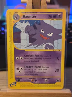 Pokemon TCG Haunter Card 63/144 Skyridge Non-Holo Near Mint Condition WOTC 2003 - Image 3