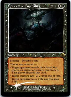 Collective Brutality (Retro Frame) R Innistrad Remastered FOIL 375 NM NM-LP - Image 1